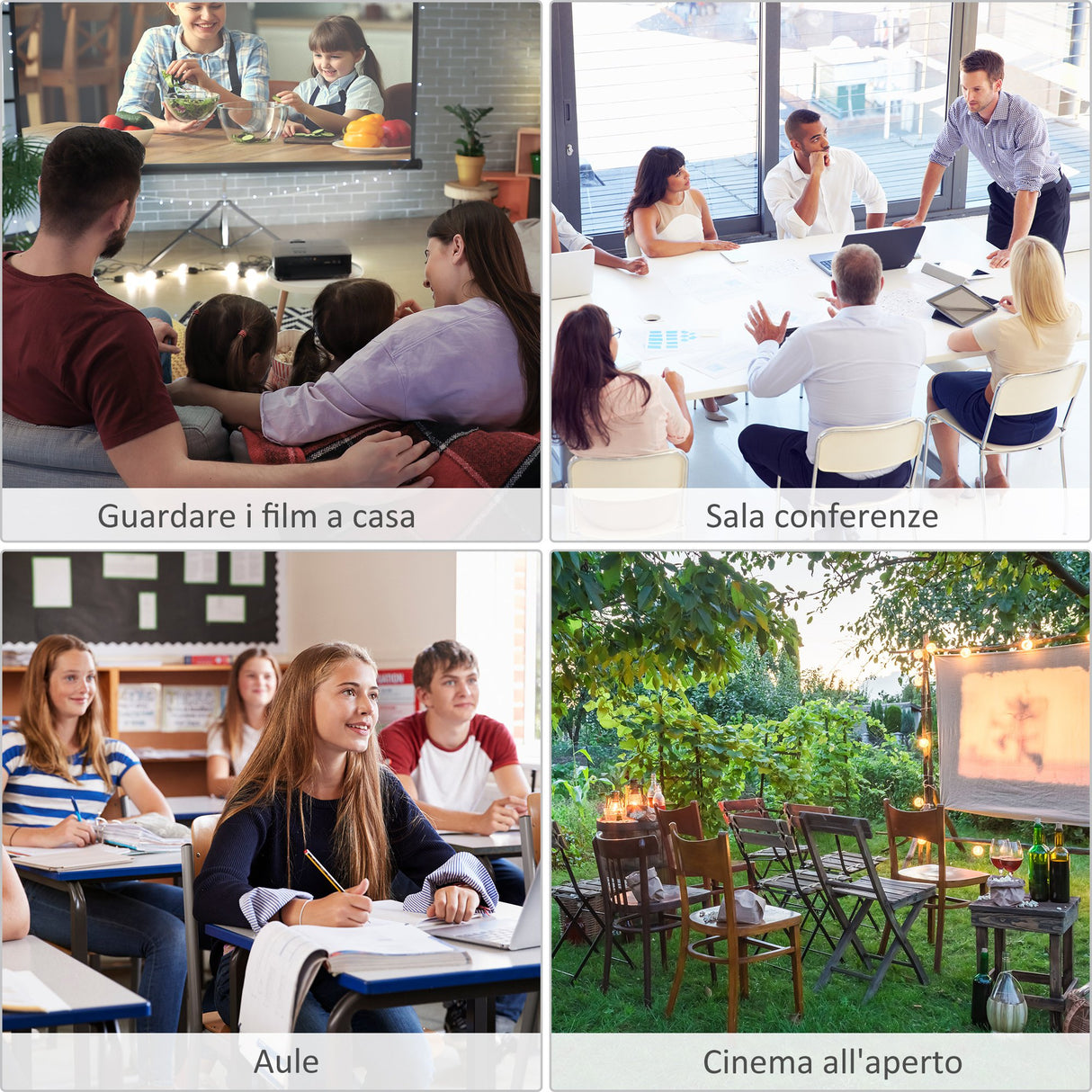 easycomfort easycomfort telo proiettore 84 pollici formato 43 con treppiedi ean 8054111849500