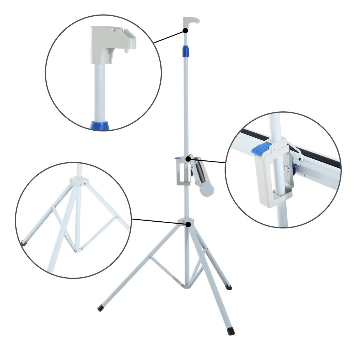 easycomfort easycomfort telo proiettore 100 pollici con treppiedi formato 43 ean 8054111849029