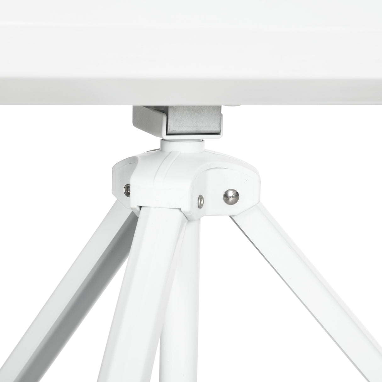 easycomfort easycomfort telo proiettore da 120 formato 43 in tessuto a rete plastica e metallo con treppiedi 244x183 cm bianco