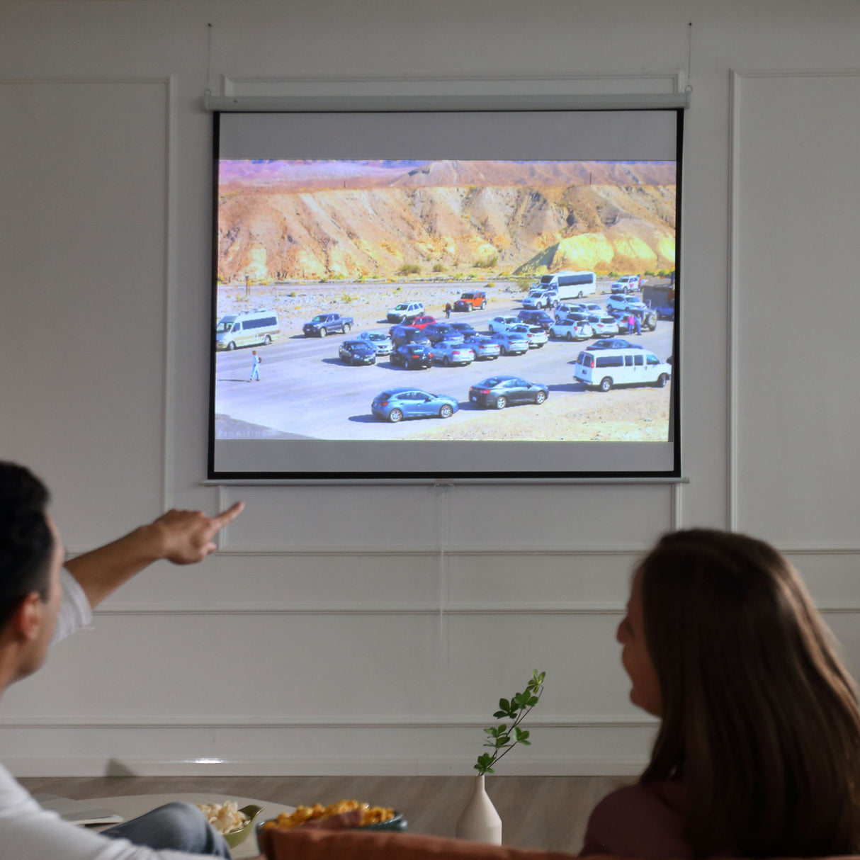 easycomfort easycomfort schermo di proiezione a parete 120 pollici 244x183cm ean 8054111847704