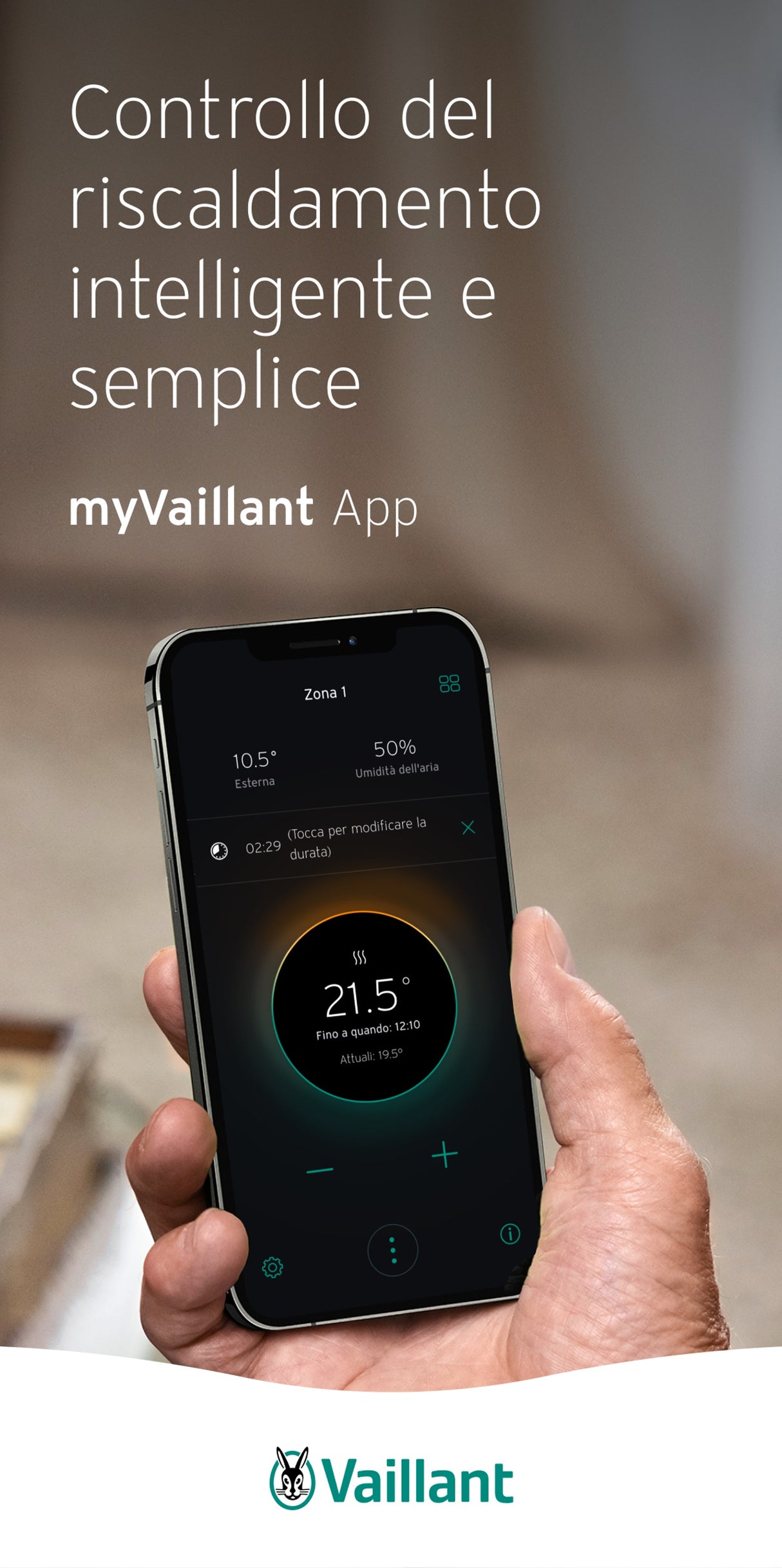 vaillant termostato modulante wi fi vaillant sensoroom connect 0010035734