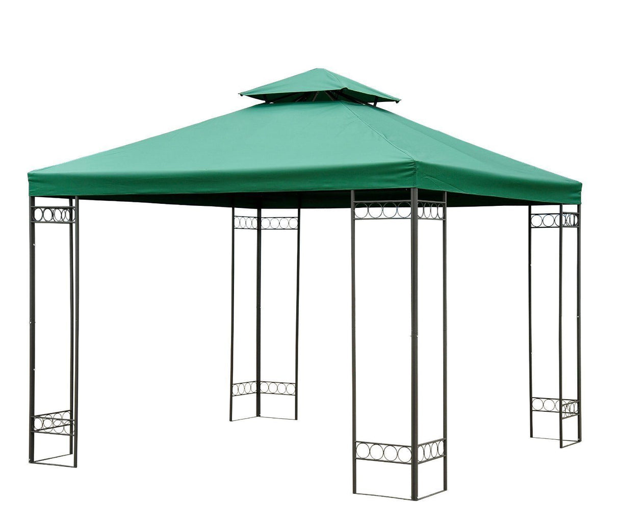 easycomfort easycomfort tetto di ricambio per gazebo da giardino doppio tetto 3x3m ean 8054144134925