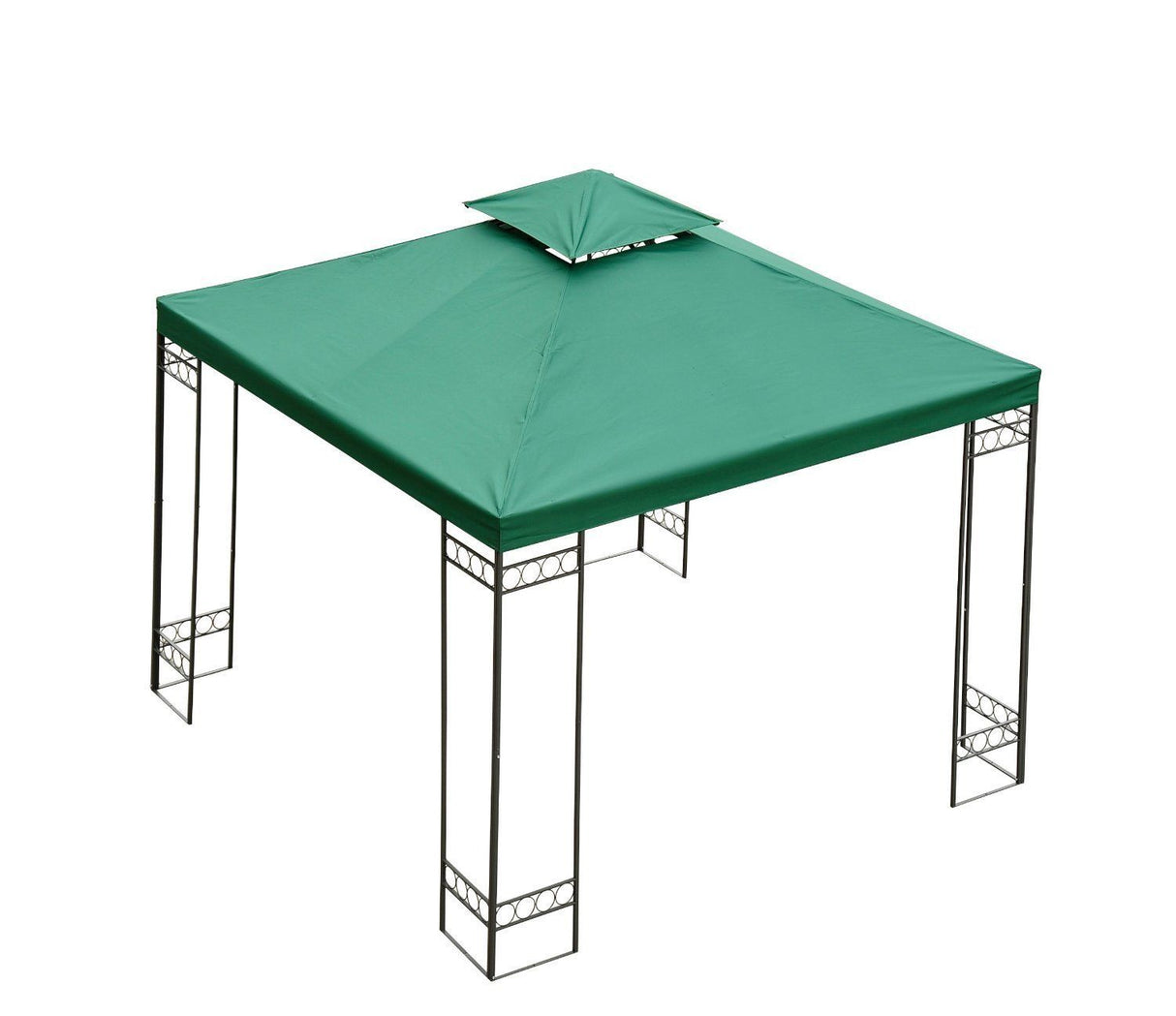 easycomfort easycomfort tetto di ricambio per gazebo da giardino doppio tetto 3x3m ean 8054144134925