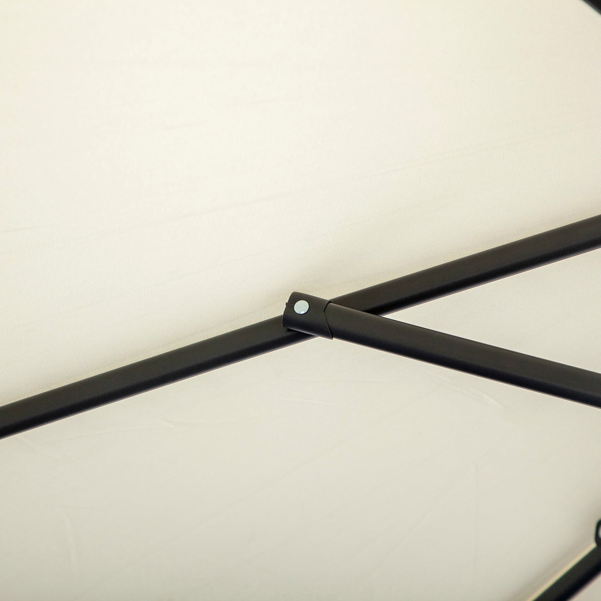 easycomfort easycomfort ombrellone parasole decentrato da giardino da spiaggia ferro 3m beige ean 8054111842259