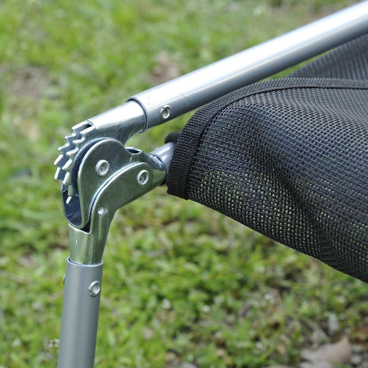 easycomfort easycomfort sdraio pieghevole reclinabile con cuscino da giardino spiaggia nero ean 8054111840750