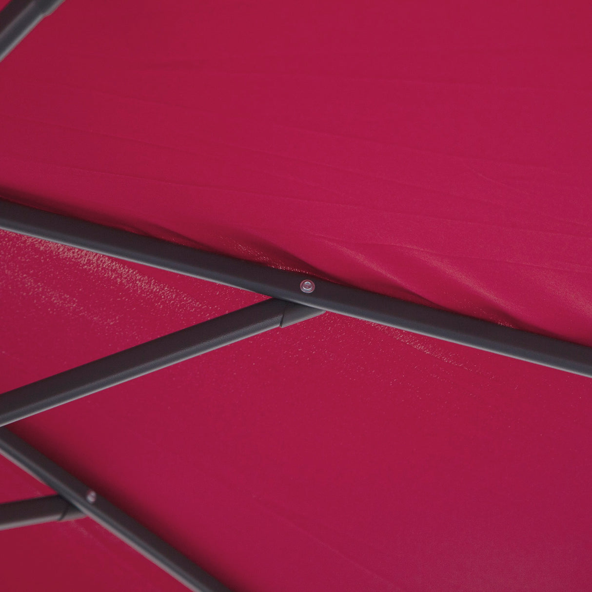 easycomfort easycomfort ombrellone parasole decentrato in metallo bordeaux 3x2.6m ean 8054144134369