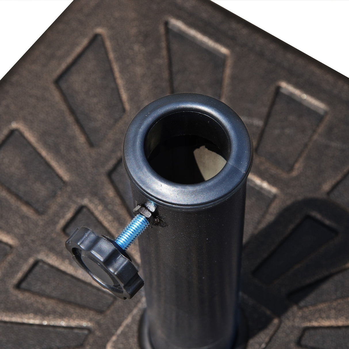 easycomfort easycomfort base per ombrellone diametro 38 48cm peso 168kg da giardino ean 8054111840842