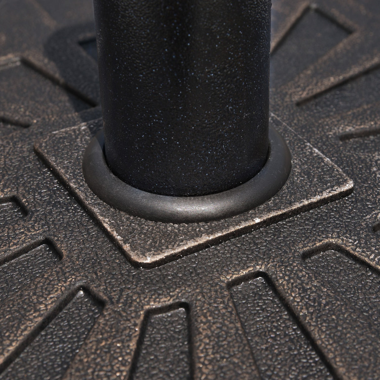 easycomfort easycomfort base per ombrellone diametro 38 48cm peso 168kg da giardino ean 8054111840842