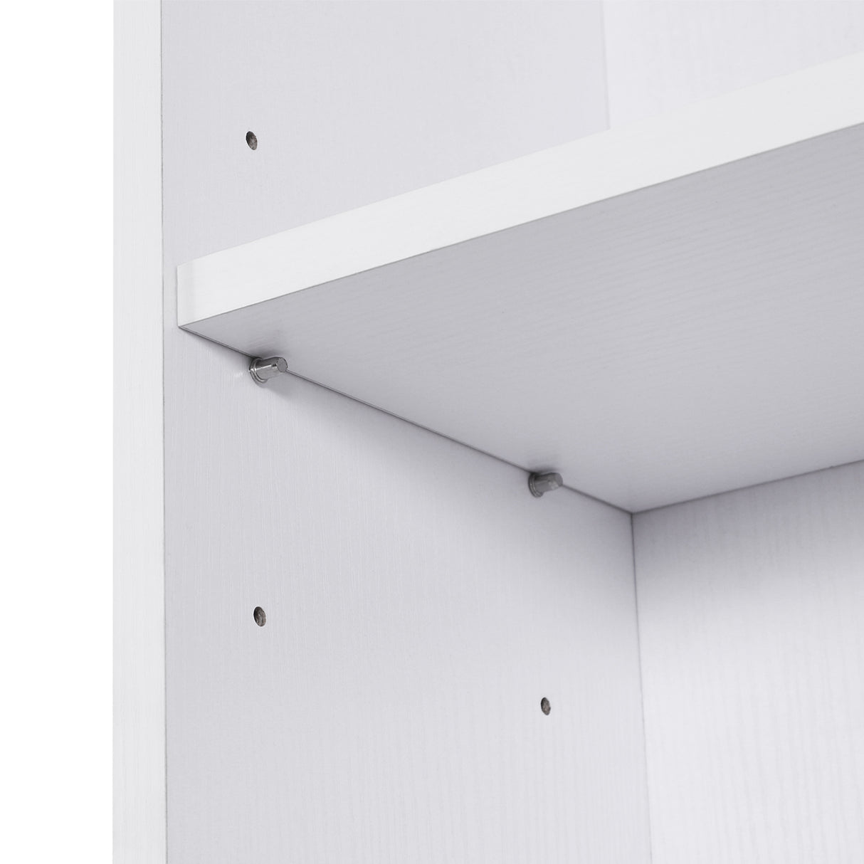 easycomfort easycomfort libreria bassa moderna in legno bianco con ripiano regolabile ean 8054111844727