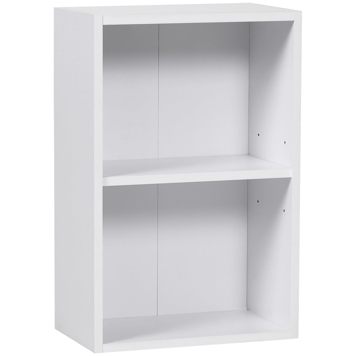 easycomfort easycomfort libreria bassa moderna in legno bianco con ripiano regolabile ean 8054111844727