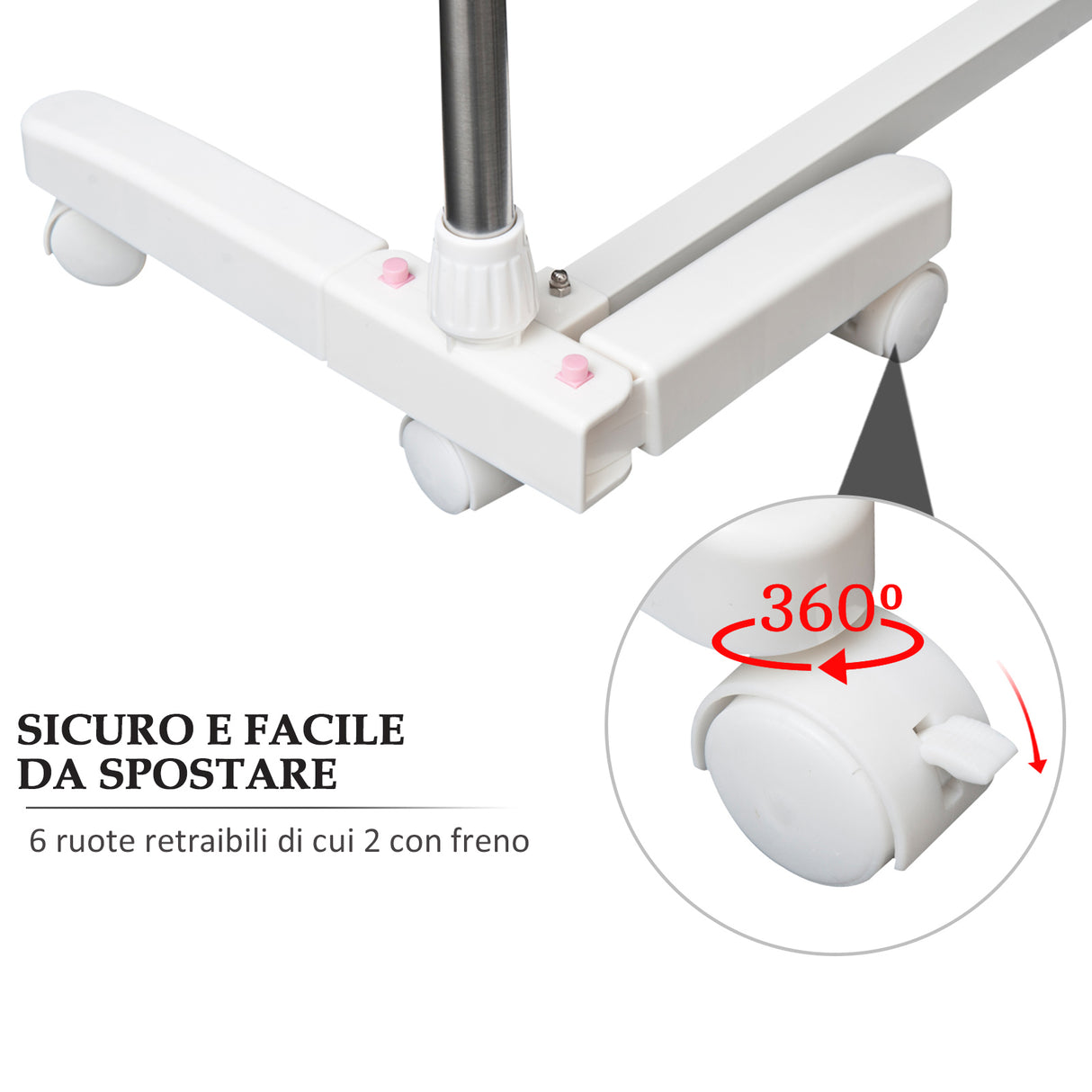 easycomfort easycomfort stendino premium 3 piani regolabile stendibiancheria di lusso in acciaio inox ean 8054144131443