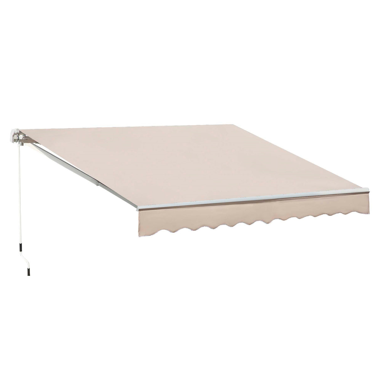 easycomfort easycomfort tenda da sole a bracci per esterno regolazione con manovella 300x250cm ean 8054144138312