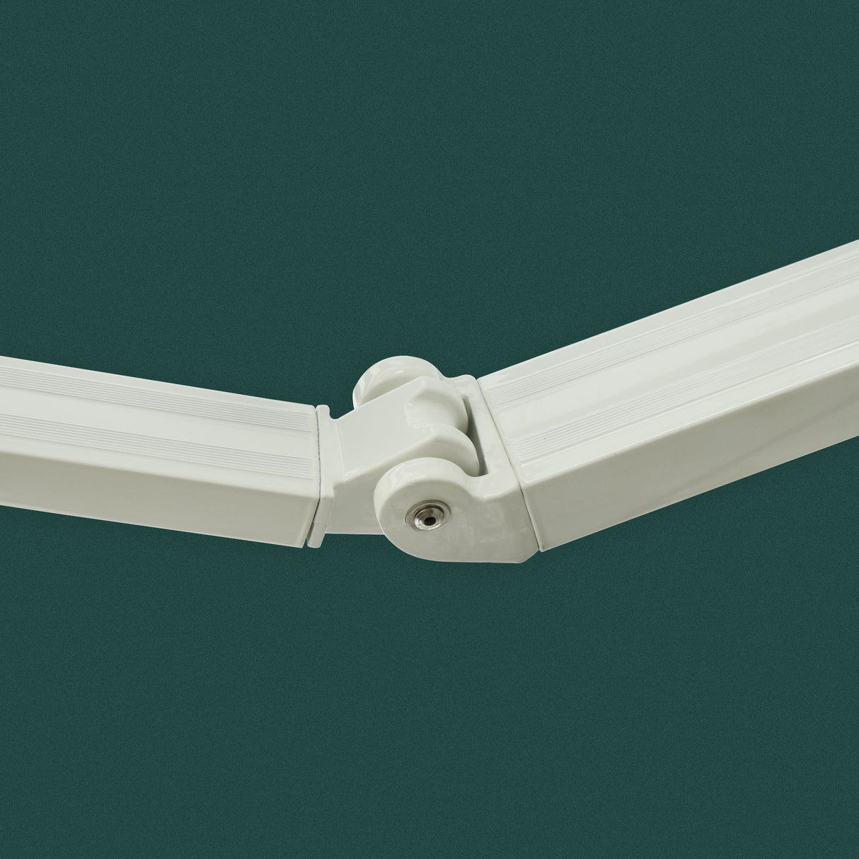 easycomfort easycomfort tenda da sole a bracci per esterno con manovella metallo e poliestere 3x2 5m verde