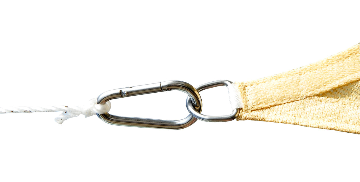 easycomfort easycomfort tenda da sole a vela quadrata in hdpe color sabbia 360x360cm ean 8054111847612