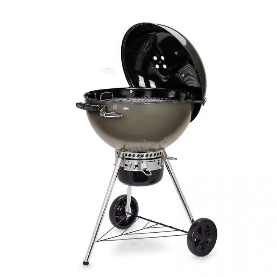weber barbecue a carbone weber master touch gbs c 5750 57 cm smoke grey 14710004