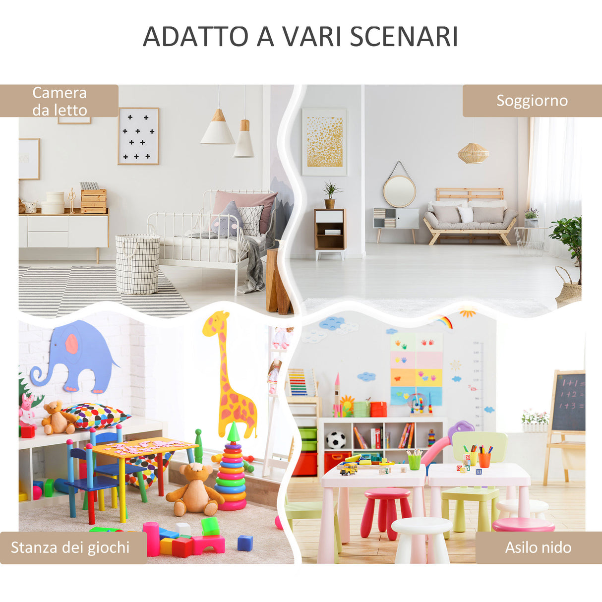 easycomfort easycomfort piccola libreria per bambini con ripiani e cassetto in mdf 60x29 9x90cm bianco