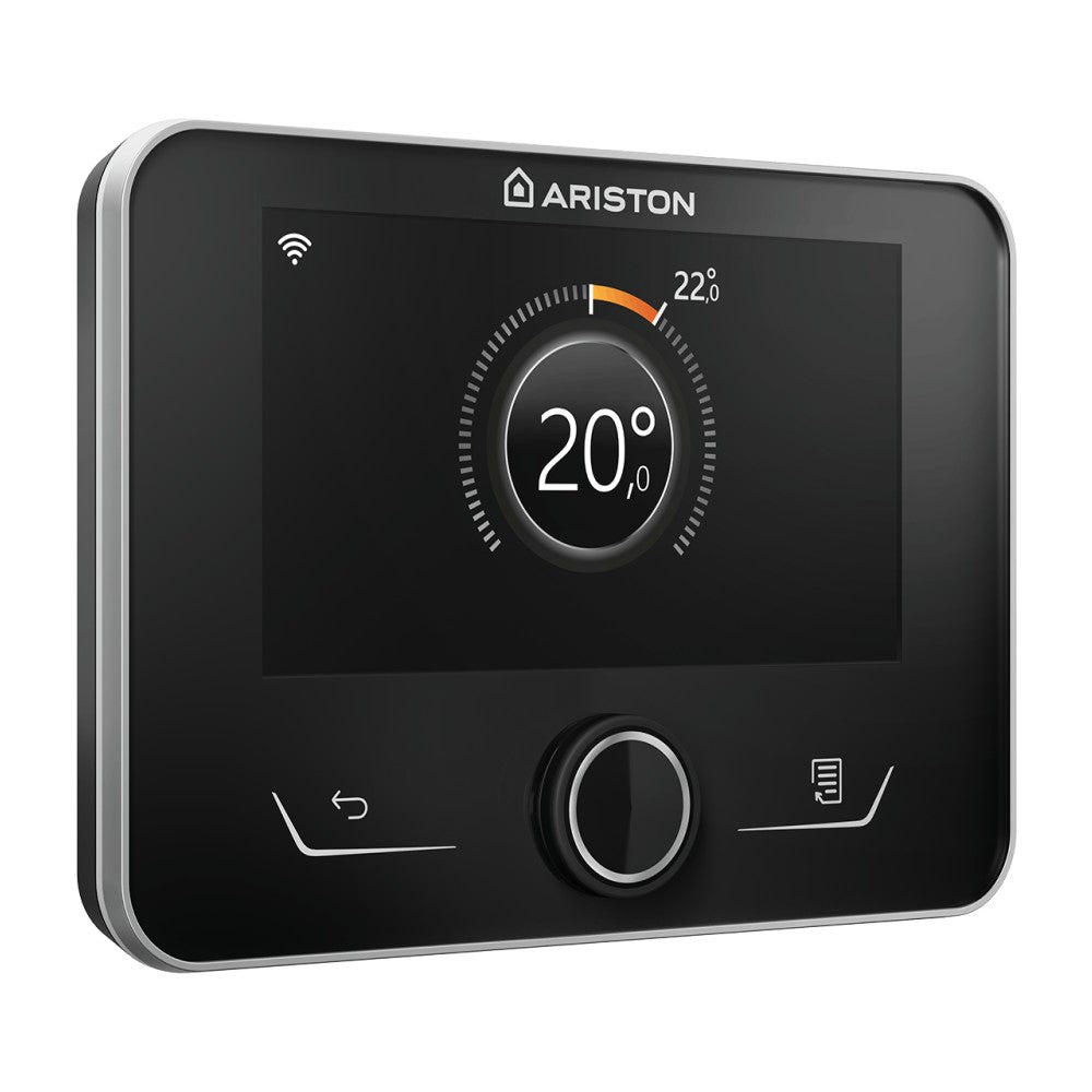 ariston termostato ariston sensys hd black 3319468 per la termoregolazione delle caldaie