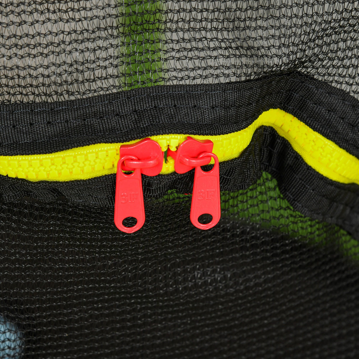 easycomfort easycomfort tappeto elastico per bambini da 3 anni senza molle con rete di protezione 140cm nero verde