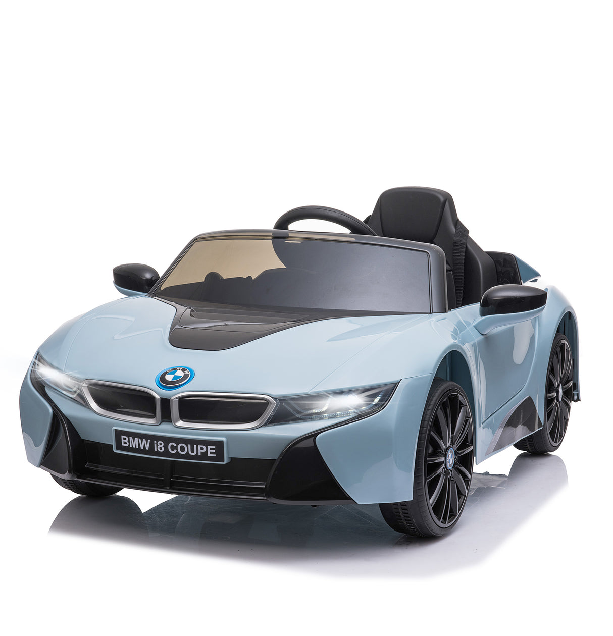 easycomfort easycomfort macchinina elettrica bmw per bambini 3 8 anni con telecomando luci e lettore mp3 blu