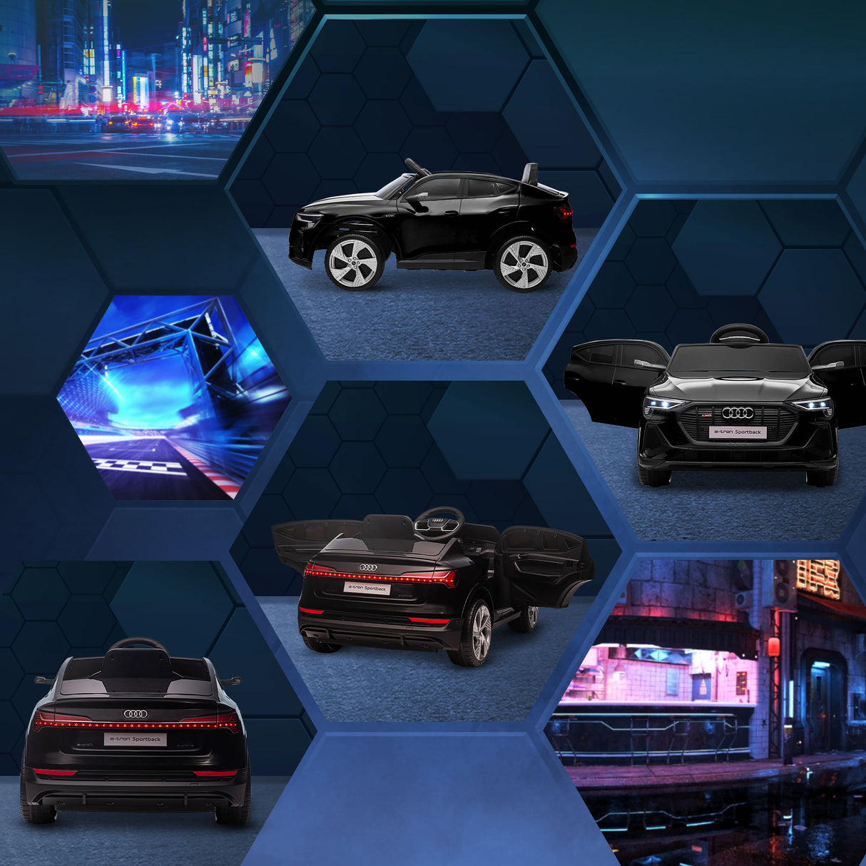 easycomfort easycomfort macchina elettrica per bambini 12v con telecomando velocita 3 8kmh luci e musica eta 3 5 anni nero