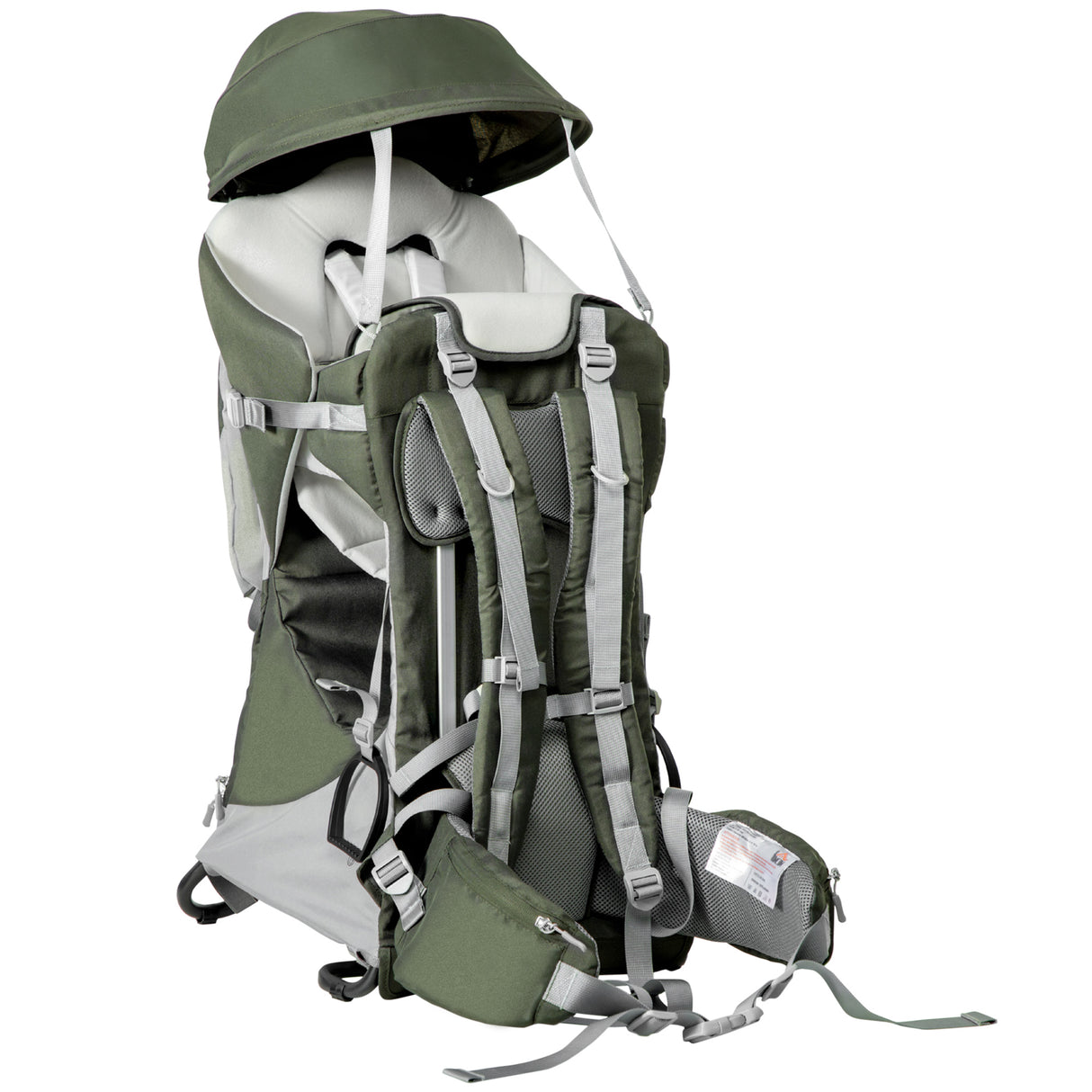 easycomfort easycomfort zaino porta bimbo fino a 18 kg eta 6 36 mesi in alluminio con tettuccio cintura e spallacci regolabili