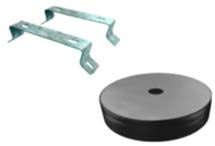 cordivari cordivari kit di fissaggio a parete bolly primo 100 lt