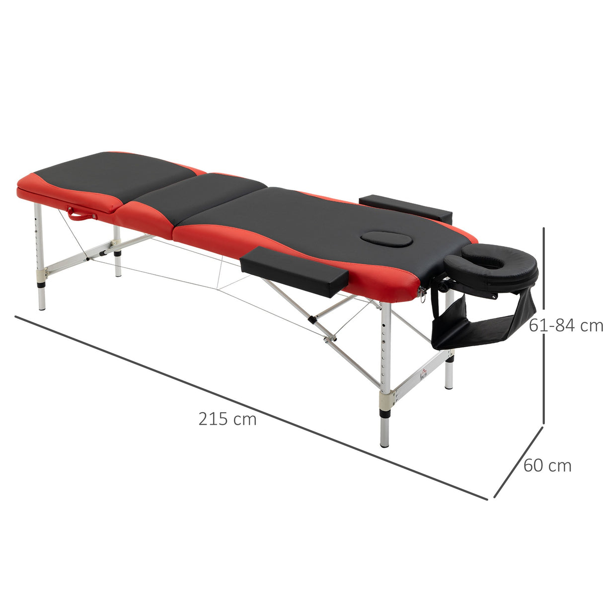 easycomfort easycomfort lettino massaggi portatile pieghevole e professionale in alluminio con altezza regolabile ean 8054144135908