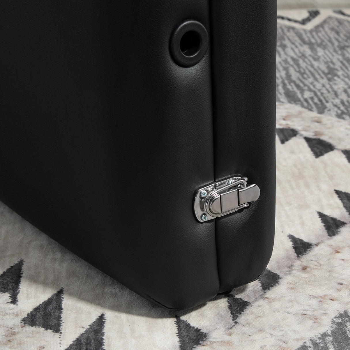 easycomfort easycomfort lettino massaggio pieghevole in legno altezza regolabile e custodia da trasporto per estetista e terapista nero ean 8054144137025