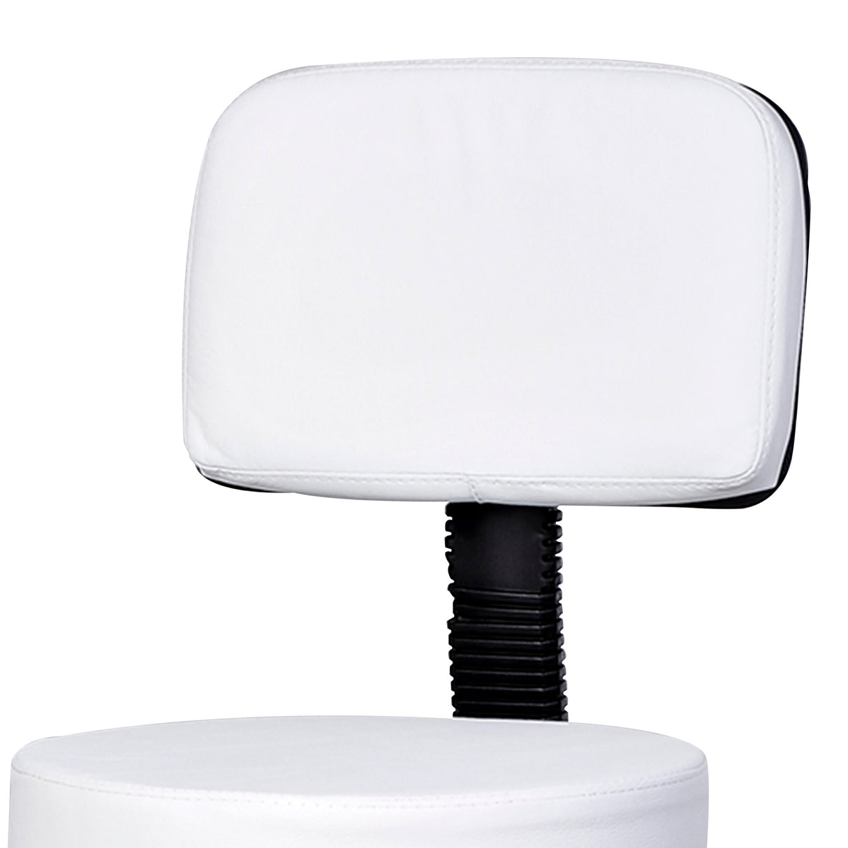 easycomfort easycomfort sgabello girevole con schienale in similpelle bianca ean 8054111844390