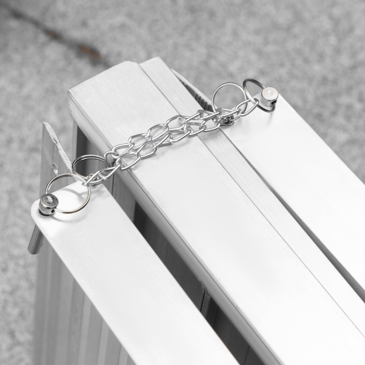 easycomfort easycomfort rampa per sedia a rotelle in lega di alluminio antiscivolo capacita 272kg 183x72x5cm