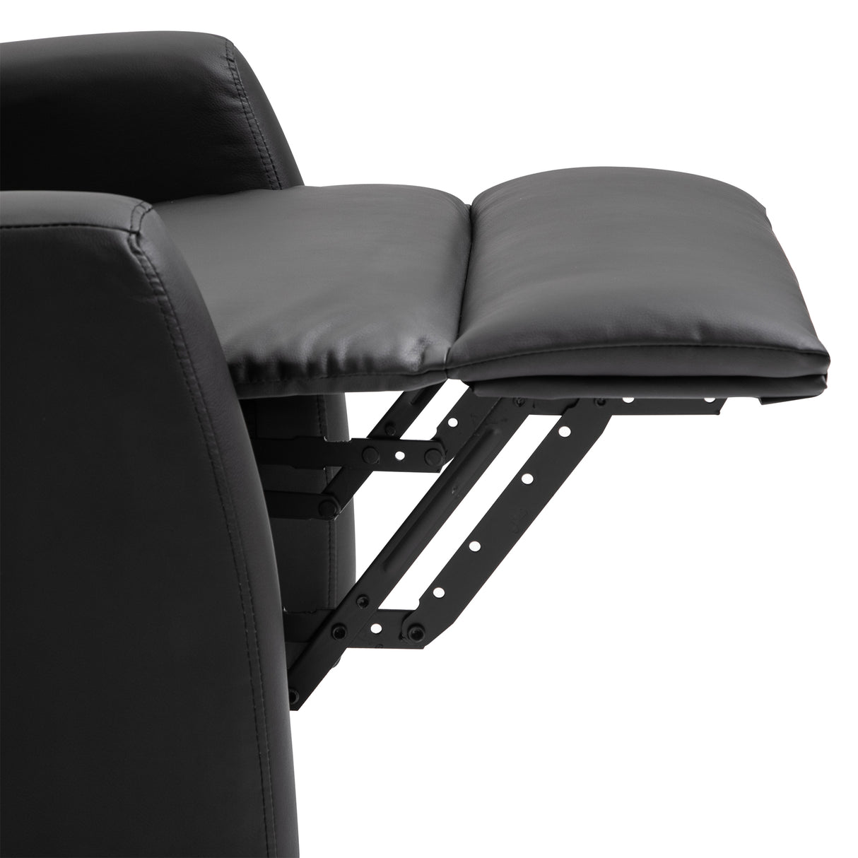 easycomfort easycomfort poltrona alzapersona elettrica con motore telecomando e schienale reclinabile in similpelle nera ean 8054144135540