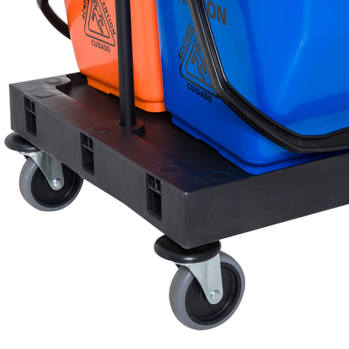 easycomfort easycomfort carrello pulizie professionale multiuso con 2 secchi capacita 18l e ruote blu ean 8055776915616