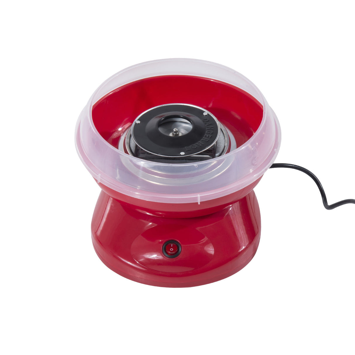 easycomfort easycomfort macchina per zucchero filato 450w in pp acciaio inox e alluminio 27 x 26 x 18cm rosso ean 8054111840804