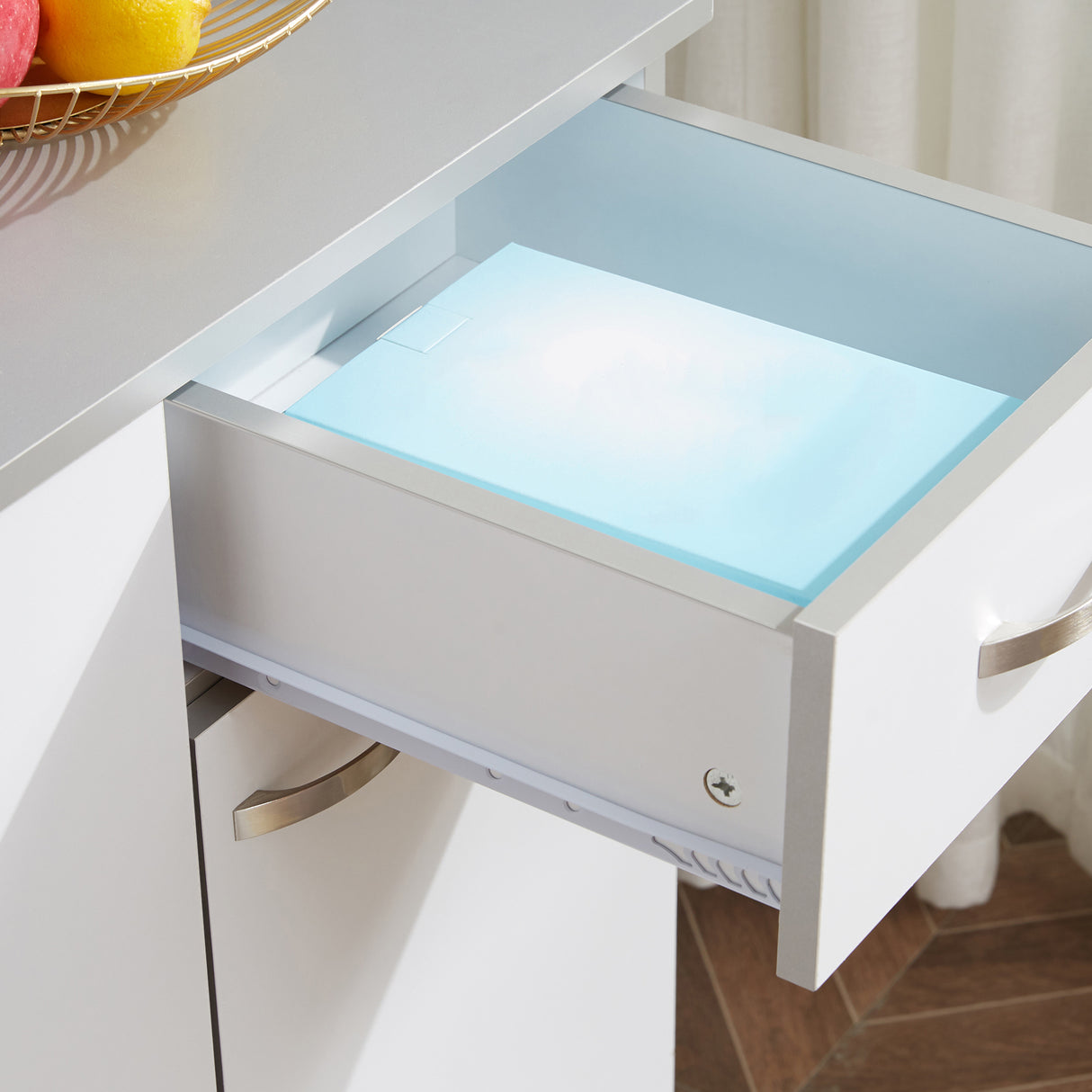 easycomfort easycomfort armadio con pensili da cucina in legno bianco 101x39x180cm