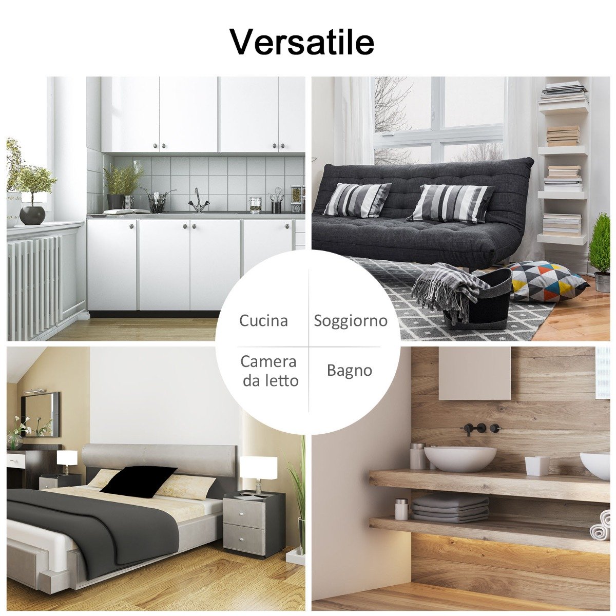 easycomfort easycomfort carrello da cucina con cassetti e portabottiglia vino legno e nero ean 8054144137247