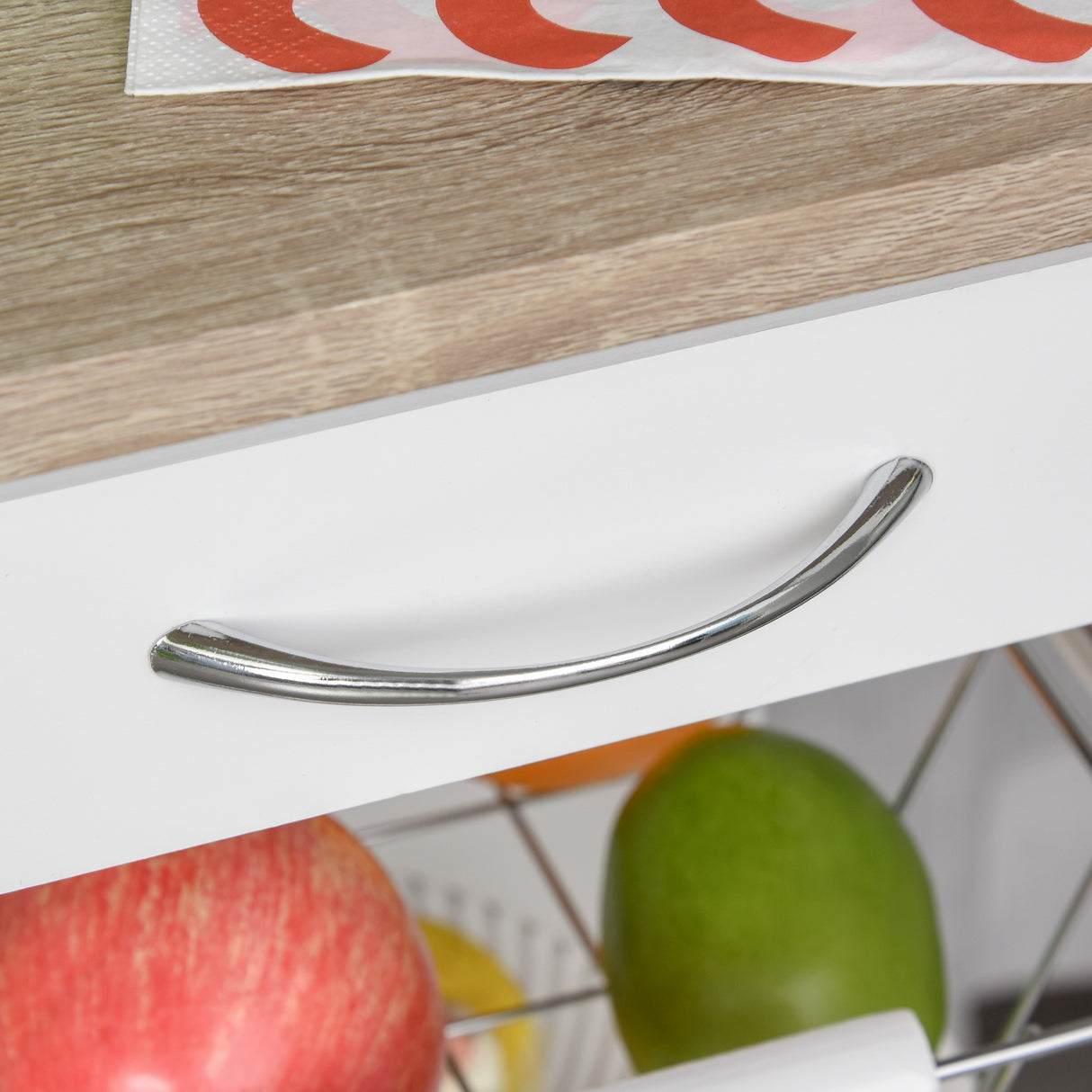 easycomfort easycomfort carrello da cucina salvaspazio in legno bianco con 4 ruote 37x37x82cm ean 8054111844161