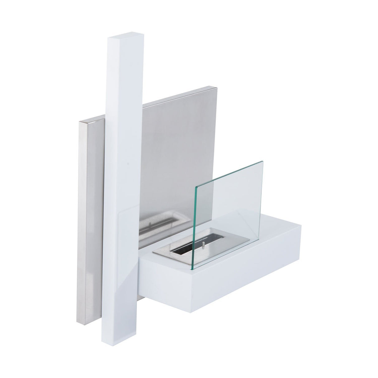 easycomfort easycomfort camino a bioetanolo in acciaio inox serbatoio 1.5lt 75 x 22 x 63cm ean 8054144136547