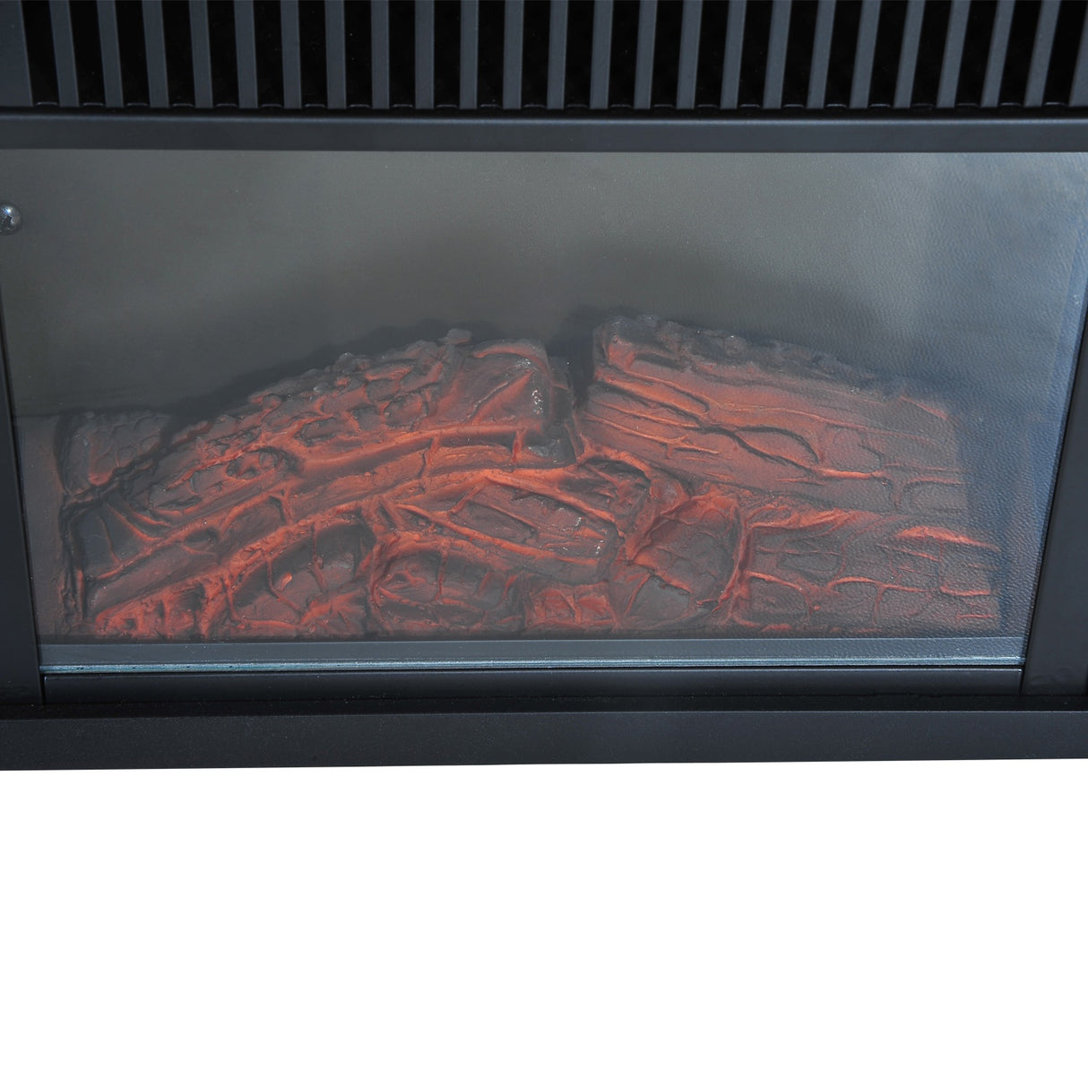 easycomfort easycomfort camino elettrico da terra potenza 600w1200w in plastica e vetro temperato nero 34x17x25cm ean 8054111845335