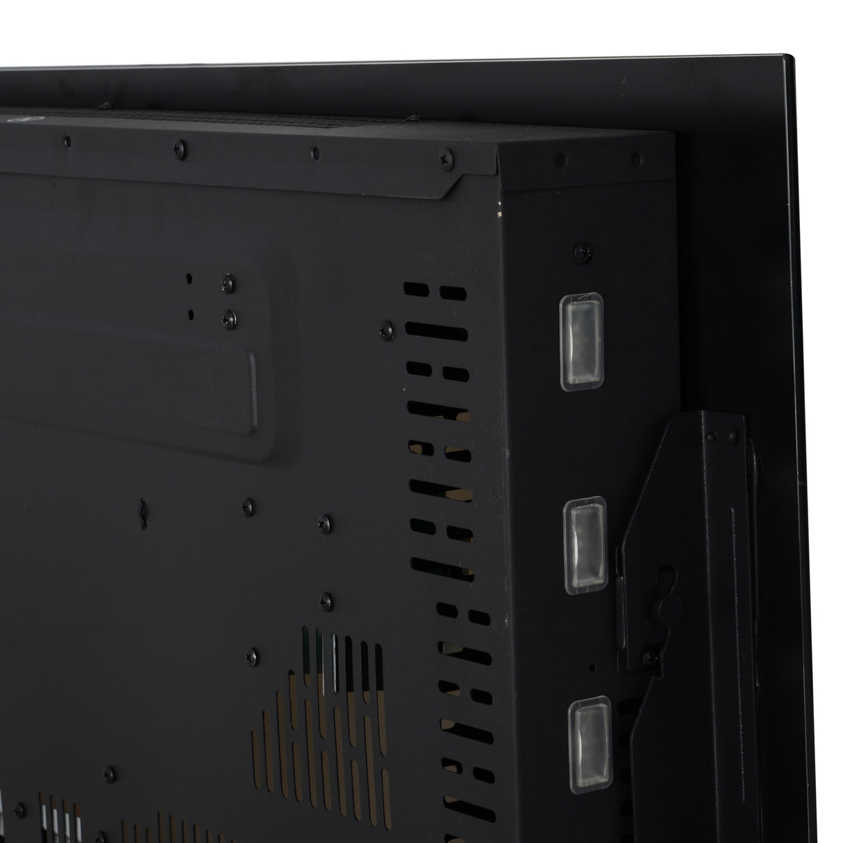 easycomfort easycomfort camino elettrico da parete o terra 2000w con fiamma led 7 colori nero 90x56x9.5cm ean 8054144134482