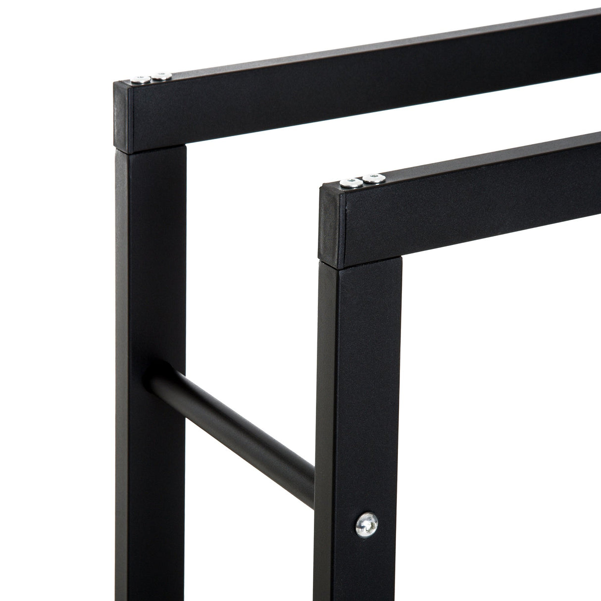 easycomfort easycomfort scaffale legnaia per interno ed esterno nero 40x25x100cm ean 8054111845205