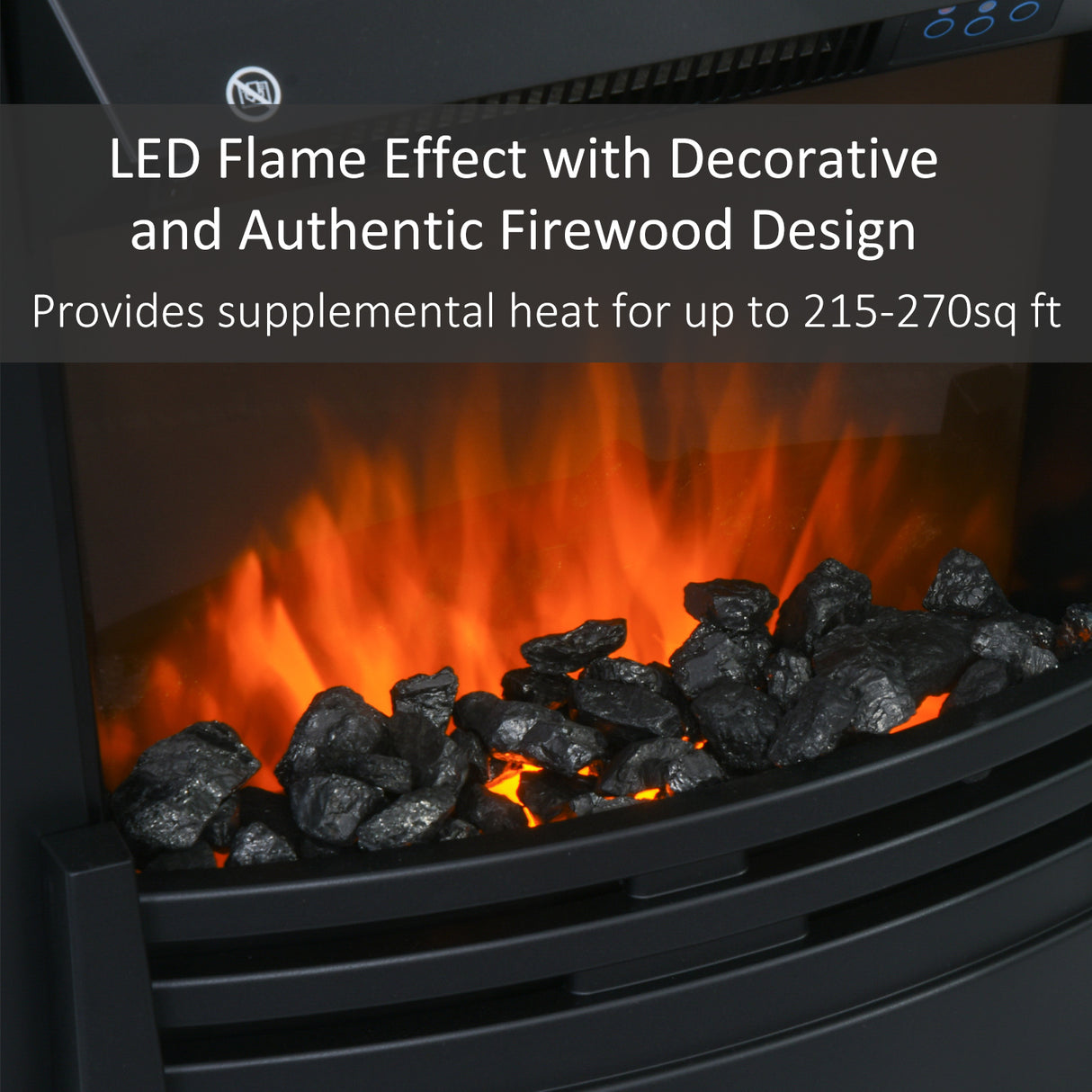 easycomfort easycomfort camino elettrico 10002000w effetto fiamma con led a 5 livelli e telecomando bianco