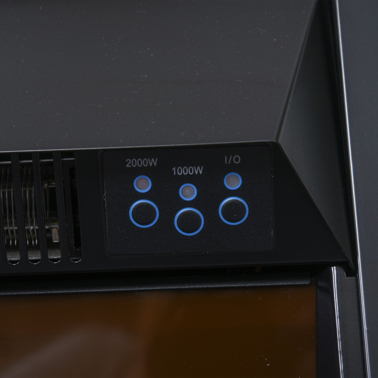 easycomfort easycomfort camino elettrico 10002000w effetto fiamma con led a 5 livelli e telecomando bianco