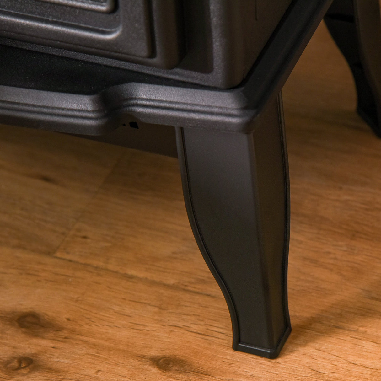 easycomfort easycomfort camino elettrico con effetto fiamma temperatura regolabile copertura 20 25m nero