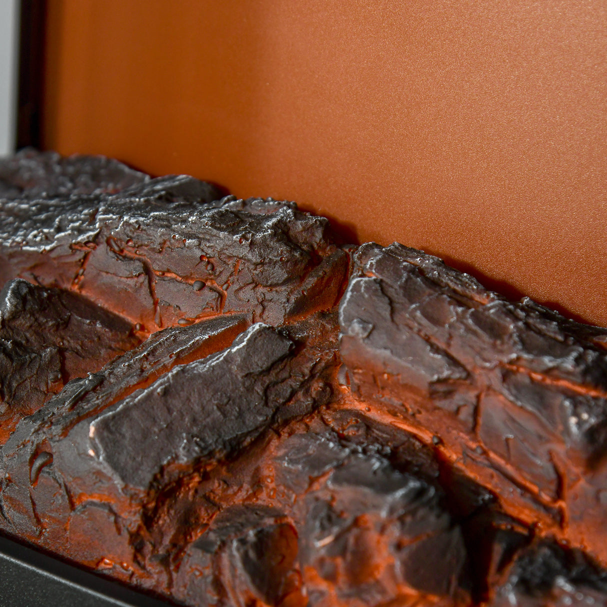 easycomfort easycomfort camino elettrico effetto fiamma e 3 lati aperti temperatura regolabile copertura 20 25m nero