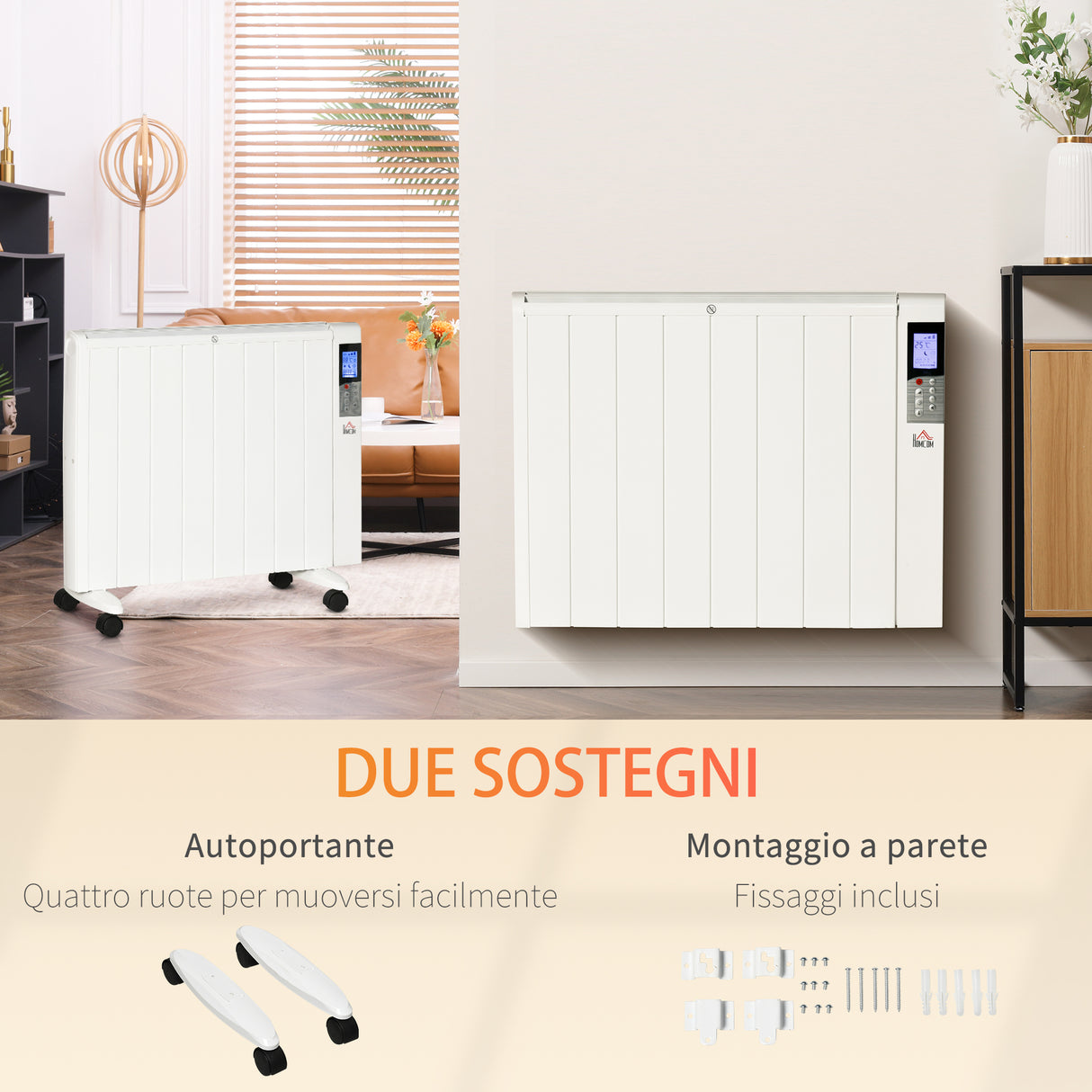 easycomfort easycomfort stufetta elettrica da 10002000w con timer e impostazioni di calore per stanze max 15 m 75x31x66 5 cm bianco