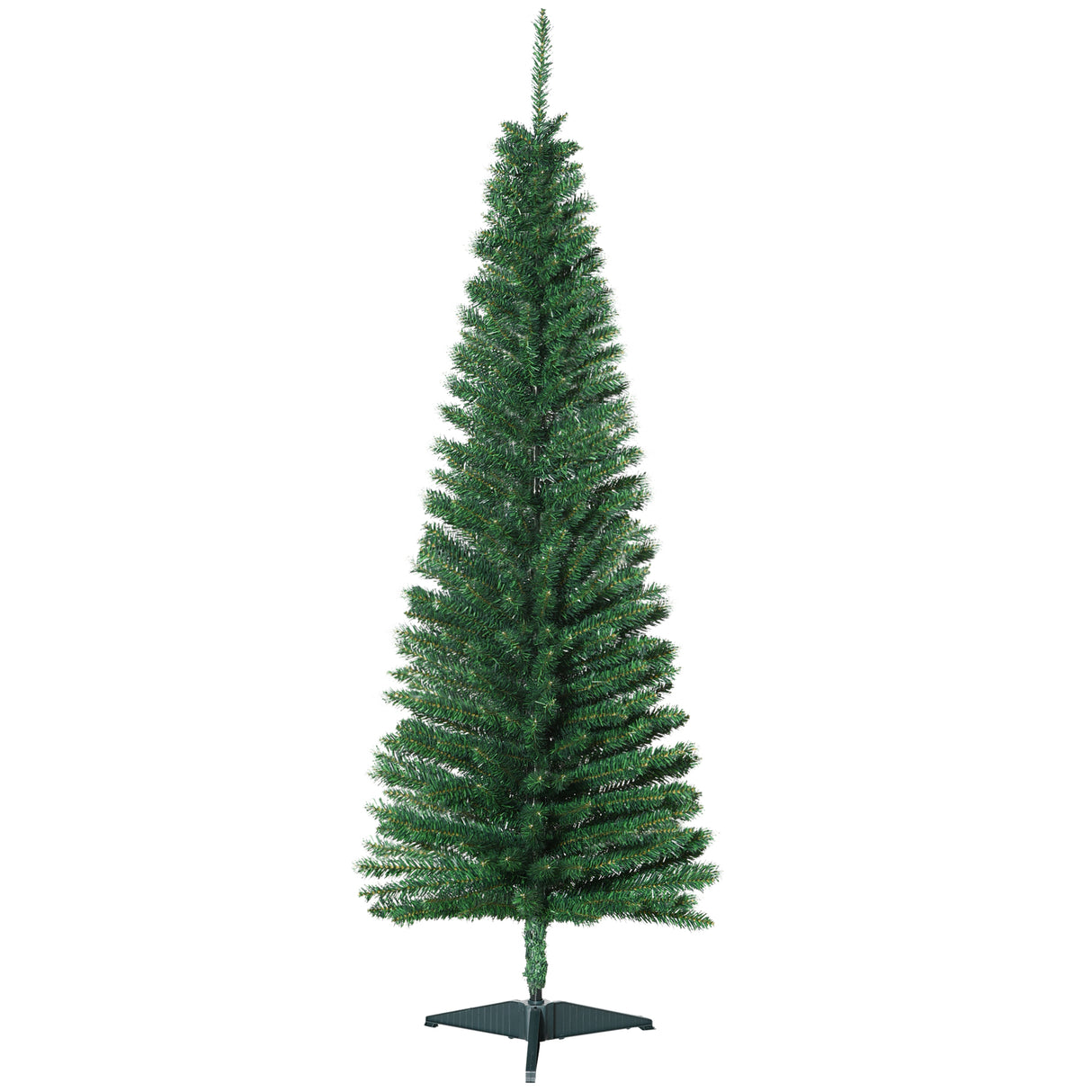 easycomfort easycomfort albero di natale artificiale 150cm con rami 294 base pieghevole rimovibile decorazioni natalizie