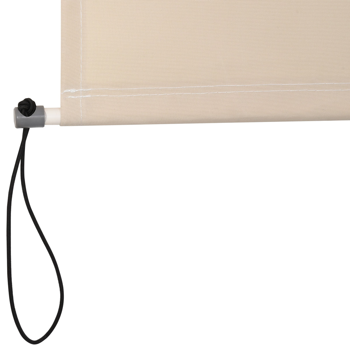 easycomfort easycomfort tenda avvolgibile parasole con manovella installazione a muro o soffitto 120x200cm beige