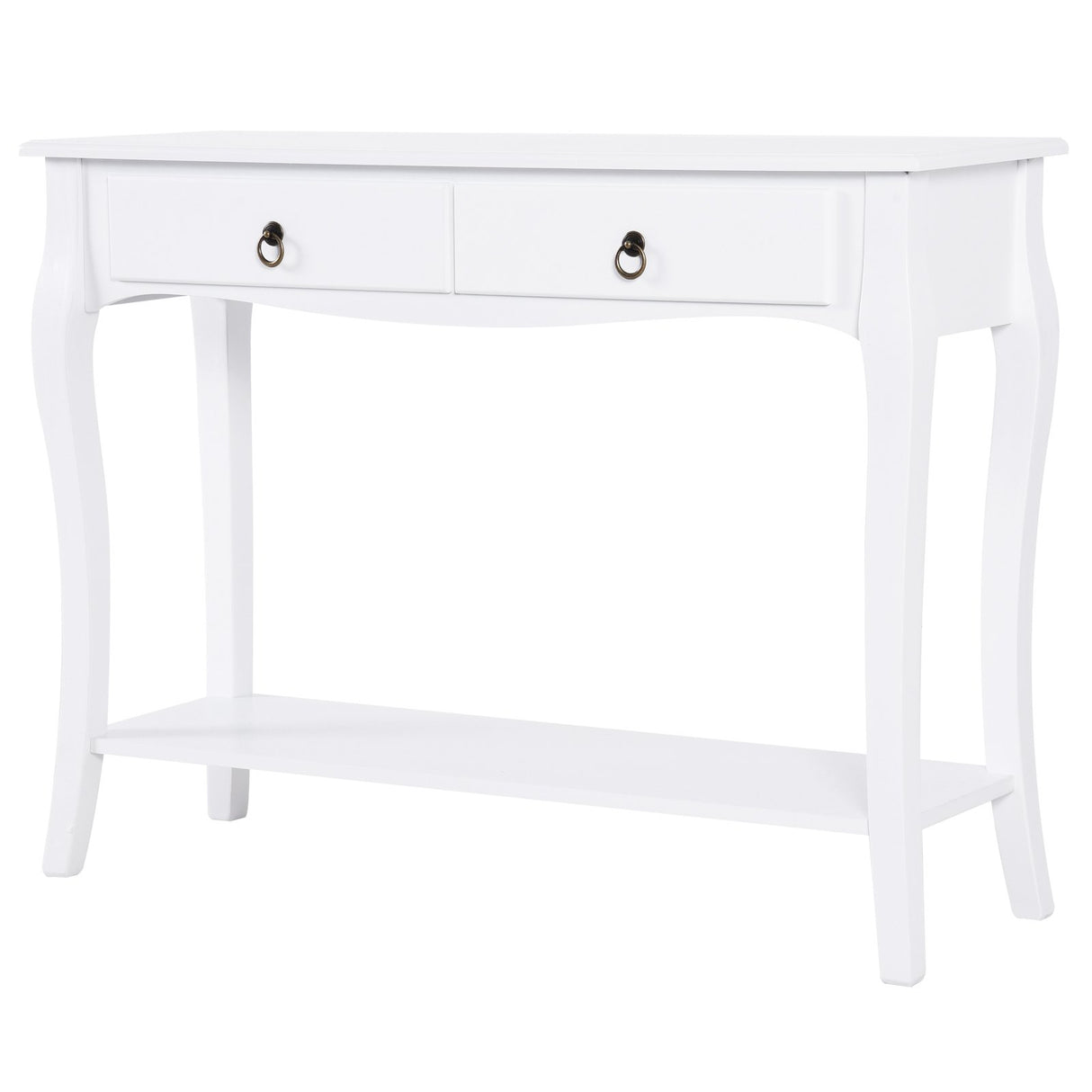 easycomfort easycomfort tavolo consolle per ingresso bianco 100x33x76cm ean 8054111849685