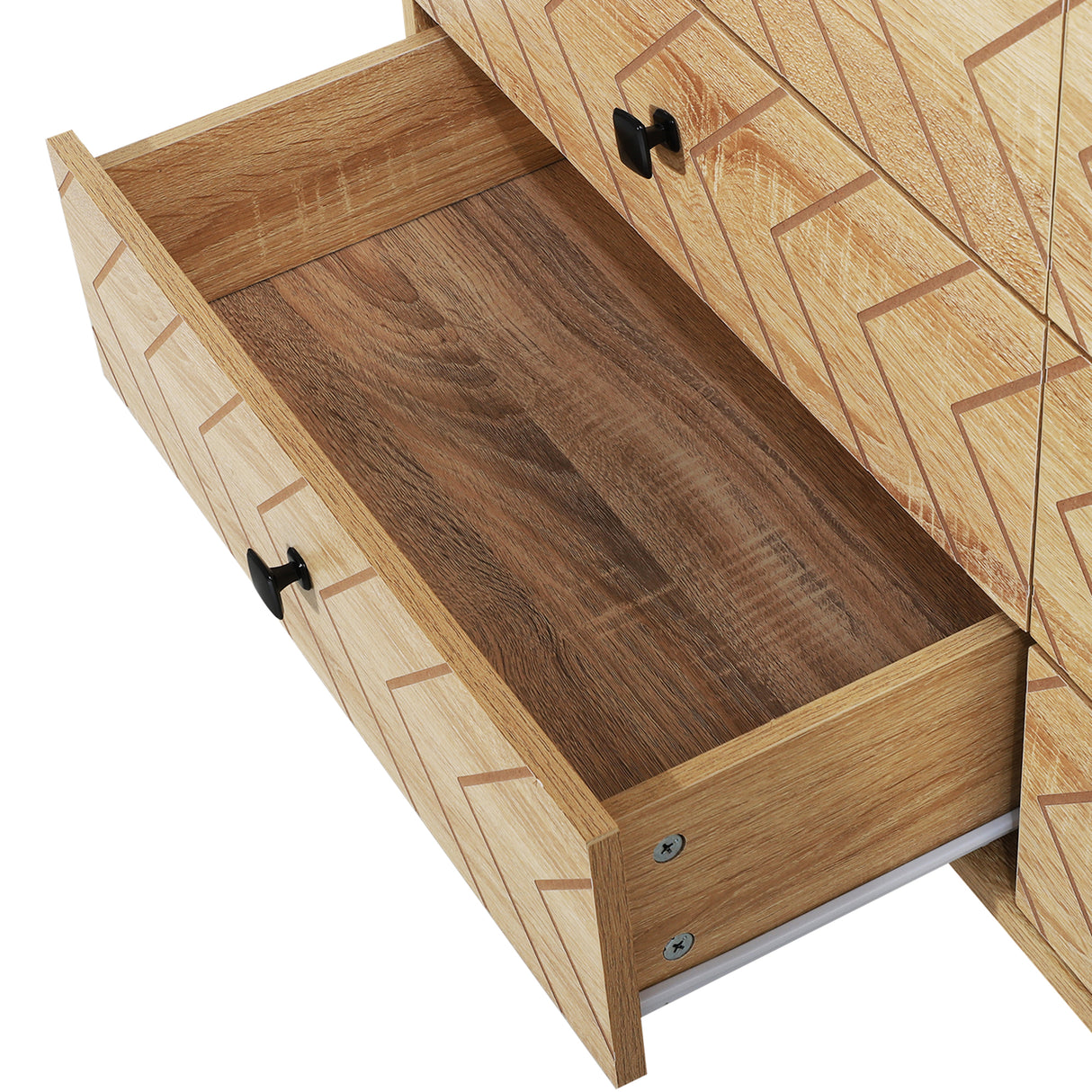 easycomfort easycomfort cassettiera como di design stile industrial in legno natual wood e metallo nero ean 8054144135779