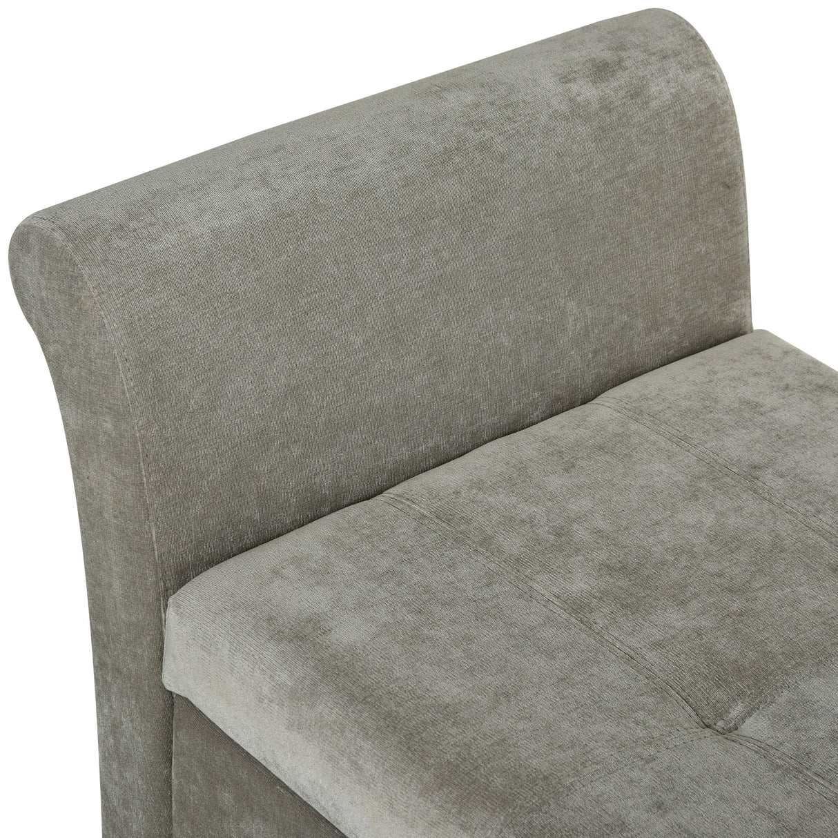 easycomfort easycomfort panca contenitore imbottita trapuntata con braccioli grigio ean 8054144137278